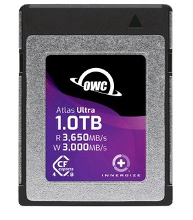 1TB OWC Atlas Ultra High-Performance CFexpress 4.0 Type B Memory Card OWCCFXB4U01000