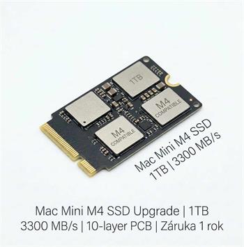 1TB SSD modul pro Apple MacMini M4 A3238 až 3300 MB/s