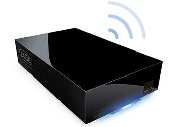 2TB Lacie Wireless Space Gigabit Ethernet + Wifi N Router a externí NAS disk