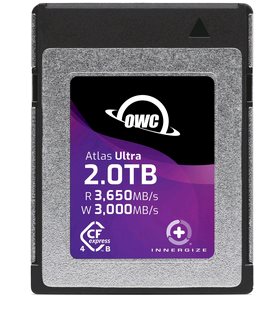 2TB OWC Atlas Ultra High-Performance CFexpress 4.0 Type B Memory Card OWCCFXB4U02000