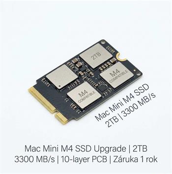2TB SSD modul pro Apple MacMini M4 A3238 až 3300 MB/s