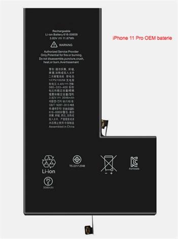Apple iPhone 11 Pro OEM Battery - neoriginální baterie pro iPhone 11 Pro