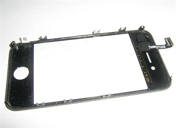Apple iPhone 4G touch digitizer black - sklo a dotyková vrstva