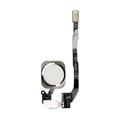 Apple iPhone 5S Home Buton flex full assembly white - obvod tlačítka HOME osazený pro iPhone 5S bílý