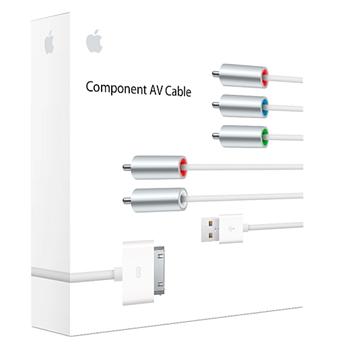Apple iPod component AV cable - komponentní Y Pb Pr video výstup pro Apple iPod , iPhone a iPad - APL-MC917LL/A