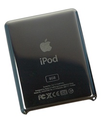 Apple iPod Nano 3 Gen zadní kovový panel A1236 back cover