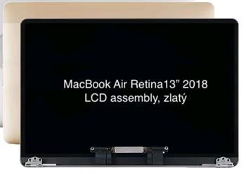 Apple MacBook Air 13" Retina A1932 2018 LCD displej pro MacBook Air 2018 nový zlatý