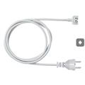 Apple napájecí šňůra 220V pro napájecí zdroje Apple MagSafe a USB-C 1,8m , bílý MK122 
