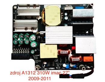 Apple zdroj 310W pro Apple iMac 27" A1312 late 2009 mid 2011 power supply 661-5972 614-0446