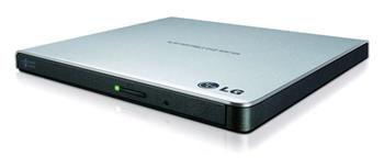 ASUS přenosná externí slim DVD/RW vypalovací mechanika stříbrná USB