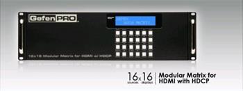 Gefen 16x16 Modular Matrix pro HDMI matice 16x16 HDMI in / ELR our