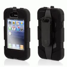 Griffin Technology Survivor - extrémně odolný pevný obal pro Apple iPhone 4 /4S černý