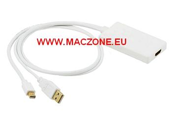 iPower Mini Display Port na HDMI v2 obraz i zvuk - připojení MacBook k TV TC-MDP-HDMI-AUDIO