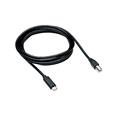 Kabel USB typ USB-C na konektor USB 2.0 B  ( disk, tiskárna) , černý, 2 metry 