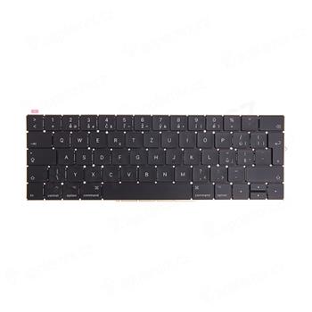 Klávesnice pro Apple MacBook Pro Retina 15" A1707 verze Touch Bar , CZ rozložení kláves, zahnutý enter