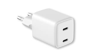 LMP Dual Power Adapter 35W - duální napájecí adaptér 2 x USB-C 35W GaN pro Apple