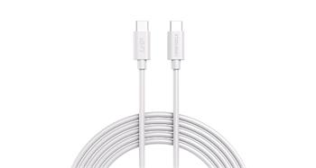 LMP nabíjecí a datový kabel USB-C na USB-C kabel 100W 2m , bílý