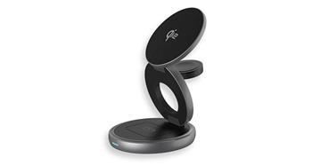 LMP Twist 3-in-1 Bezdrátová Qi2 nabíjecí stanice iPhone , Airpods , Apple Watch