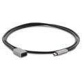 LMP USB-C na USB-C ( M/F ) prodlužovací kabel, podpora nabíjení až 5A , space gray, 1 m 