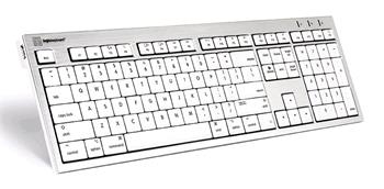 LogicKeyboard ALBA s numerickou klávesnicí pro Apple USB hliníková klávesnice pro Mac - UK layout LKB-CWMU-UK