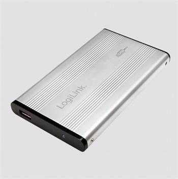 LogiLink externí box pro 2,5" IDE HDD USB 2.0 stříbrný