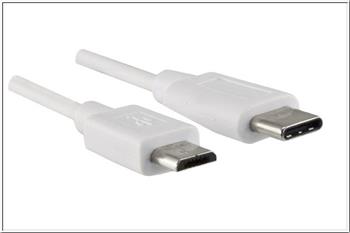 MacPower kabel USB-C na Micro USB 2.0 délka 1m