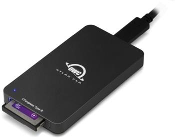 OWC Atlas FXR Thunderbolt 3 / 4 (USB-C) CFexpress Card Reader až 1600 MB/s OWCTB3CFXRDR