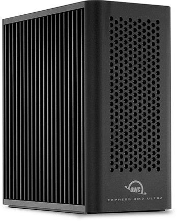 OWC Express 4M2 Ultra čtyřslotové NVMe externí úložiště Thunderbolt 5 včetně licence SoftRAID