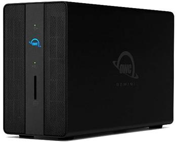 OWC Gemini Ultra X6 24TB Thunderbolt Dock a dvoudiskové řešení externího úložiště RAID s SoftRAID OWCTB3GMA6X24