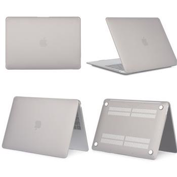 Pevný plastový obal pro Apple MacBook Air 13,6" M2 A2681 M3 A3113 M4 A3240 matná šedá