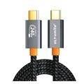 ULT  USB-C USB3.2gen 2  20Gb/s  kabel  M-M  až 240W Fast charge , 1m opletený